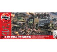 KIT MODELO MILITAR AIRFIX OPERACIÓN D-DAY OVERLORD SET ESCALA 1:76