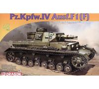 KIT MODELO MILITAR ESTÁTICO DRAGÓN TANQUE PZ.KPFW.IV AUSF.F1 F 1:72