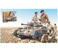 KIT MODELO MILITAR ESTÁTICO ITALERI CRUSADER MK.III TANQUE BRITÁNICO 1/35