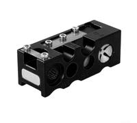 Kit moldeador de punta de taco 16 en 1 para billar con múltiples funciones para pulir y dar forma a las puntas de taco para una mejor experiencia de juego (negro)