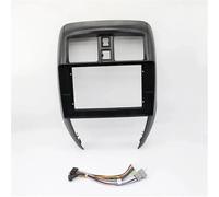 Kit Montaje Autoradio Marco De Salpicadero para Reproductor DVD Y Radio Coche 10 Pulgadas para Nissan para Micra March para Sunny Almera 2019+ Panel Ajuste