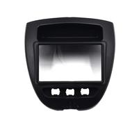 Kit Montaje Autoradio Montaje Doble 2 DIN Marco De Radio Coche para Citroen para C1 2005-2014 Fascia Dash Kit DVD Panel Cubierta para Estéreo