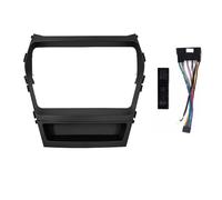 Kit Montaje Autoradio para Hyundai para IX45 para Santa FE 2013-2018 9,7/9 Pulgadas Marco DVD Coche Audio Dash Trim Kits Facia Radio 2 DIN Marco Radio Adaptador(Frame-Cord-9)