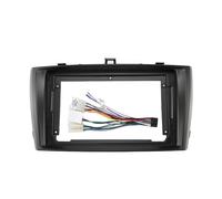 Kit Montaje Autoradio para Toyota para Avensis T27 09-15 9 Pulgadas Radio Coche Fascias Android GPS MP5 Reproductor Estéreo 2Din Panel Unidad Principal Marco Radio Adaptador(Frame-Black-Cord)
