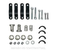 Kit montaje paramanos circuit fenix para manillares conicos de d 28,6 mm para