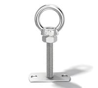 Kit Montaje Perno Ojo Acero Inoxidable 304(Square suspension rod M6*80mm)