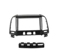 Kit Montaje Radio Coche 9 Pulgadas Panel Embellecedor DVD Instalación Estéreo 2 DIN para Hyundai para Santa Fe 2006-2012 MENSUNUBNM(RHD Frame)
