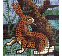 kit mosaico DIY manualidades, 20x20cm Liebre
