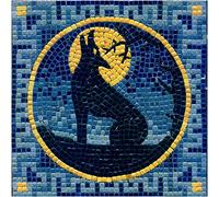 kit mosaico DIY manualidades, 20x20cm Loup