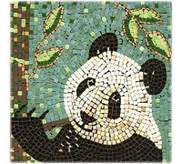 kit mosaico DIY manualidades, 20x20cm Panda
