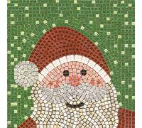 kit mosaico DIY manualidades, 20x20cm Santa Claus