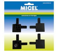 KIT MOSQUITERA CORREDERA GRANDE NEGRO 260x148x45