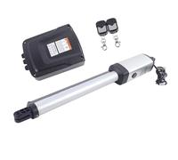 Kit Motor Puerta Batiente 50 W 24 VDC Kit Completo Motor Electromecá 300 kg, 38.5cm Recorrido del Actuador Motor Puerta Corredera 30m De Distancia Del Mando A Distancia IP44