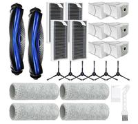 Kit multifunción de repuesto para Ecovacs X8 Pro y para Yeedi S14 Plus, incluye cepillo principal, cepillos laterales, filtros y paños de fregona