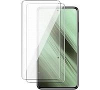 Kit N.2 películas (2 paquetes) compatible con TCL 50 5G / TCL T613K-2ALCA112 Protector de cristal templado antigolpes antiarañazos pantalla