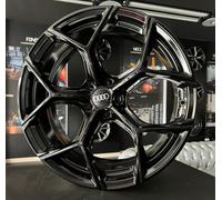 Kit N4 Rueda De Aleación Audi De 19 8,5X19 ET 45 GMP ULTRIVITY BRILLO NEGRO