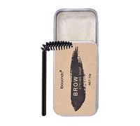 Kit natural de cera de jabón para cejas de larga duración, 20 g con cepillo para mujeres de belleza
