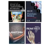 Kit Netter Atlas de Anatomia Humana + Prometheus | Coleção + 2 livros