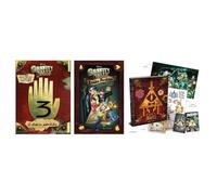 Kit O diário perdido de Gravity falls + Gravity Falls + O livro do Bill