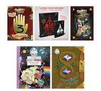 Kit O diário perdido de Gravity falls + O guia da Star + 3 livros