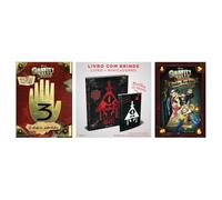 Kit O diário perdido de Gravity falls + O livro do Bill + Gravity Falls