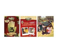 Kit O diário perdido de Gravity + Meu diário de anotações + Gravity Falls