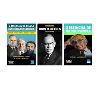 Kit O essencial da Escola + John M. Keynes + O essencial de Milton Friedman