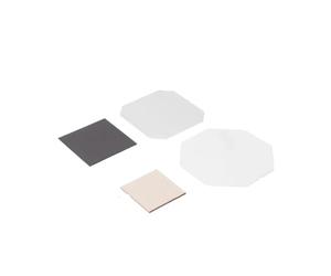 Kit o materiales for hacer imanes de nevera (50x50 mm/63,5x63,5 mm/53x80 mm/65x90 mm/80x80 mm). Crea tu imán favorito(100SET-63.5x63.5MM)