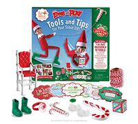Kit oficial de Elf on The Shelf Scout Elves at Play 24 días 2024 para crear más de 100 momentos mágicos: incluye 15 accesorios y accesorios con libro de ideas de 60 páginas