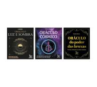 Kit Oráculo luz e sombra + Oráculo cósmico + Oráculo do poder das bruxas