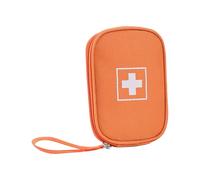 Kit Organizador De Medicamentos Portátil For Viajes En Casa, Botiquín De Primeros Auxilios, Pastillero Vacío De Gran Capacidad For Emergencias, Hogar Y Viajes(Orange,3.9x1x5.9in)