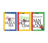 Kit Os piratas da Malásia + Tigres de mompracem + A revanche de Sandokan