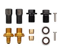 Jagwire Kit de conexión Mountain Pro Quick-Fit - Adaptador para línea de frenos R9120/R8020