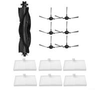 Kit para accesorios Robot Teendow D10s con Cepillo Anti-Enredos(13pcs) | Cepillo para profundo, para polvo incrustado, para ideal alfombras, plástico ABS , total