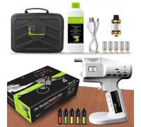 Kit para ahumar cócteles Bong De Burbujas For Cócteles, Pistola De Sabor, Ahumador De Cócteles Portátil For Hacer Burbujas Y Humo, Infusor De Humo For Alimentos For Fumar, Cócteles, Quesos, Carnes(C)