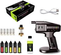 Kit para ahumar cócteles Kit For Hacer Burbujas De Cócteles, Pistola For Fumar, Generador Eléctrico Portátil De Humo Frío, Kit For Ahumar Cócteles, Carga USB Con Líquido De Burbujas Y Aceite Esencial