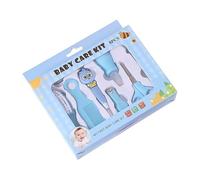 Kit Para Bebés | Set Anti-Atragantamiento Para Guardería Con Cepillo Para El Pelo - Kit De Bebé De 8 Piezas Con Aspirador Nasal,Para Casa Baño Viaje Hospital Guardería Exterior Baño Hora De Dormir Par