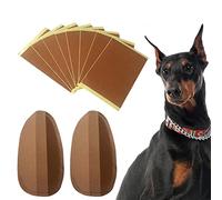 Kit para colocar las orejas del perro - Herramienta fija para levantar la oreja del perro | Soporte vertical para corrección fija de oreja de perro Doberman | Cubre orejas para perros Stand Up |