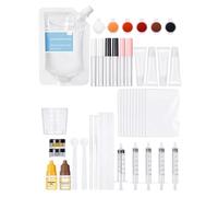 Kit Para Crear Su Propio Brillo Labial | Set de Suministros Para Fabricación de Brillo Labial | Set Hidratante y Hecho a Mano para Principiantes,Regalo para Mujeres Niñas Adolescente y