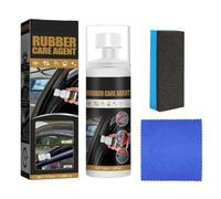 Kit para cuidado Juntas Coche Barco RV Incluye Toalla Kit para | Restaura color original, previene grietas, incluye esponja aplicadora, fórmula agua, uso en interiores