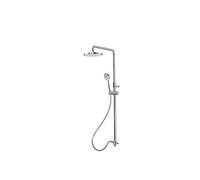 Kit para ducha con antical y brazo telescópico de latón con acabado cromado TRES