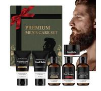 Kit Para El Cuidado De La Piel Para Hombres: Champú Hidratante, Acondicionador, Gel De Baño, Gel De Ducha Refrescante, Artículos Esenciales Para El Cuidado Diario, Paquete Apto Para Viajes Con Botella