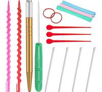 Kit para el Rerooting del pelo de las muñecas | Mango antideslizante y bloqueo preciso - Agujas para rerooting cabello muñeca de 29,2 cm - Para en casa, reuniones, clases, hobbisti, principian