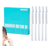 Kit para Eliminar de Oídos - 24 Unidades Reutilizable Seguro Bastoncillo Adhesivo | Limpieza Auditiva | Cuidado Personal Diario, Tras Nadar o Ducharse, para Hombres y