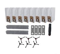 Kit para eufy para omni S1 Pro Cepillo Rodante Mopa Kit para(B) | Filtros para unibody alta eficiencia, nylon plástico, atrapa para polvo fino, aire para limpio hogar