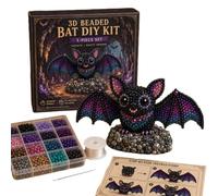 Kit Para Hacer Animales Con Cuentas 3D: Inspira El Desarrollo Del Enfoque Creativo, Juego De Manualidades Sencillo Con Temática De Animales, Paquete De 26 X 18 X 3 Cm + Paquete De Material De 180 G