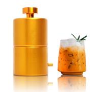 Kit para hacer bolas de hielo, moldes de esfera transparente para whisky, prensa de aluminio duradera para una compresión rápida, bandeja redonda de cubitos de hielo de 70 mm para cócteles y uso
