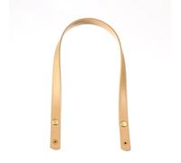 Kit Para Hacer Bolsos De Cuero Cinturón de bolso desmontable cuero PU, correa asa for, accesorios for, botón repuesto for equipaje Color sólido DIY para Manualidades(Light yellow)