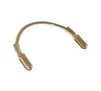 Kit Para Hacer Bolsos De Cuero Monedero de metal que hace el bolso del la manija reemplazo DIY Crafts para Manualidades