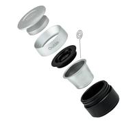 Kit para hacer café Outin Nano Espresso Negro/Plata Acero Inoxidable